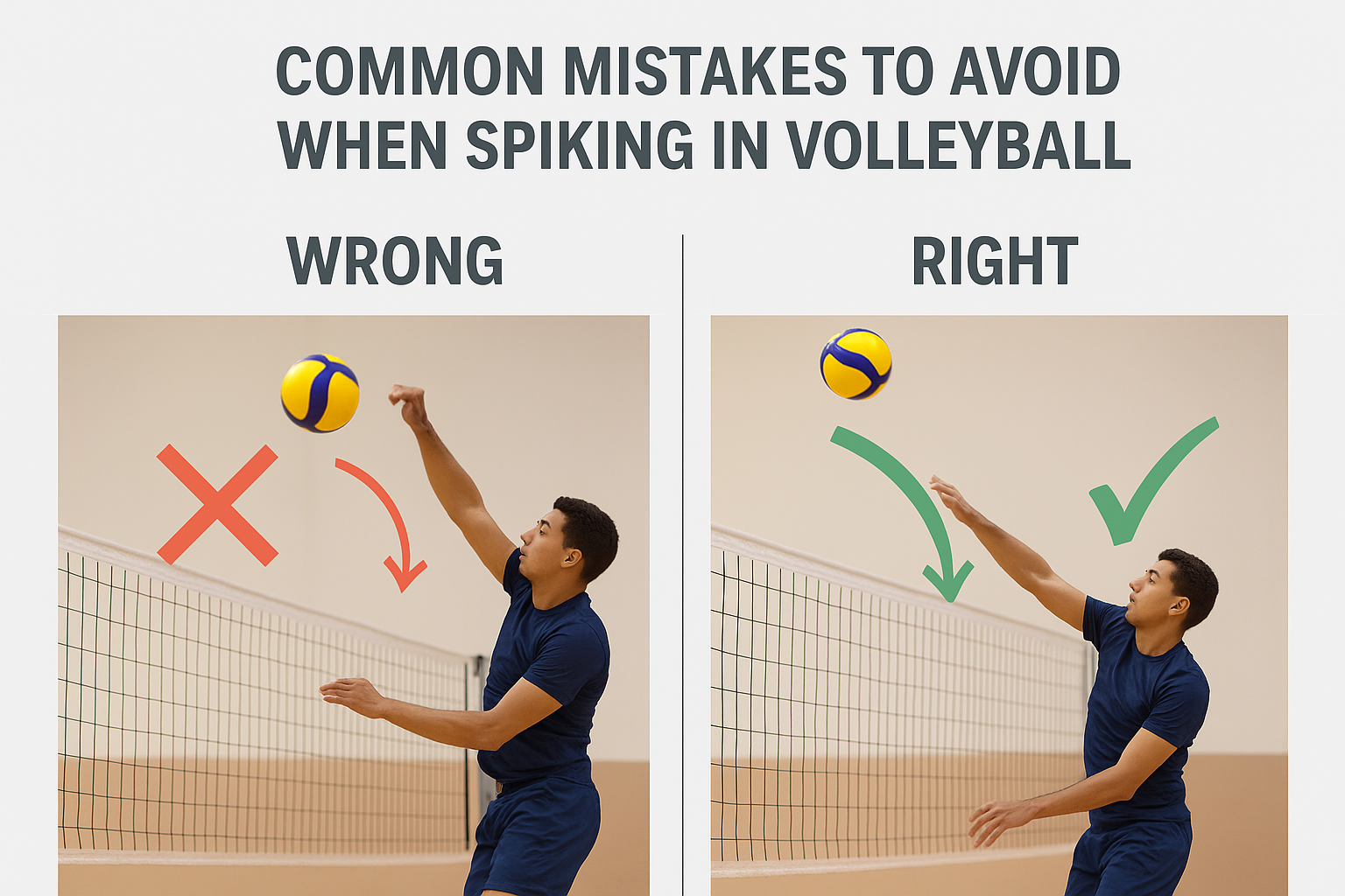 The Only Guide You Need to Know About Spiking in Volleyball - Wonder of ...