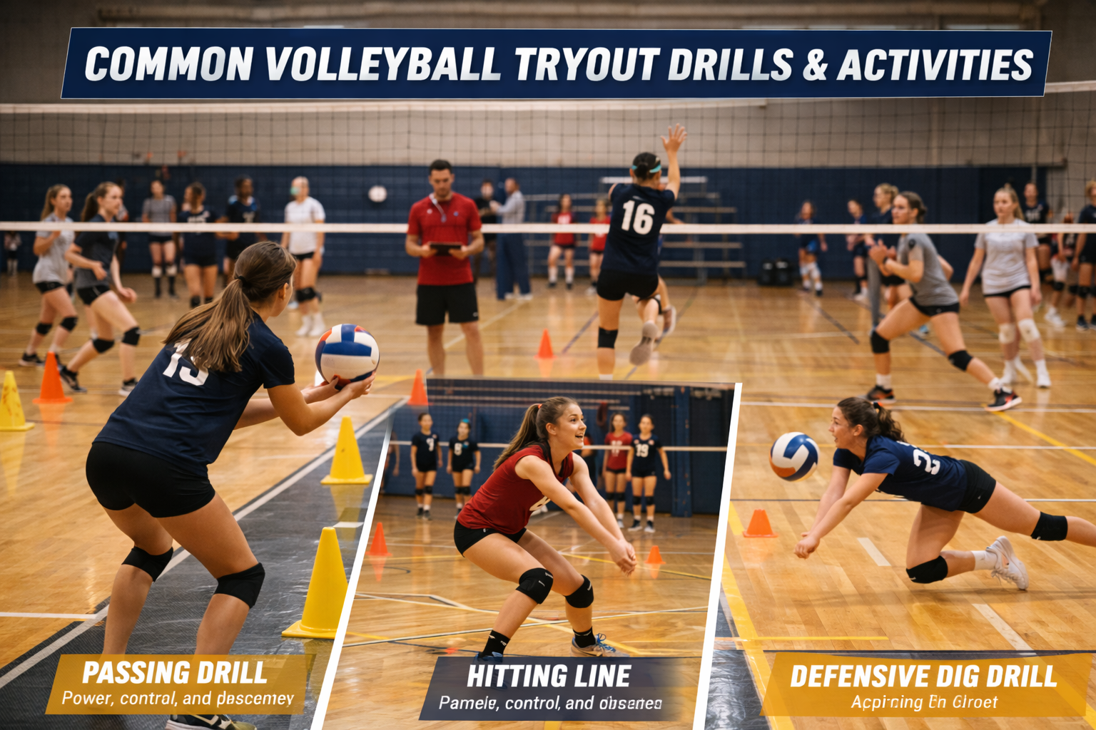 How Do Club Volleyball Tryouts Work? A Detailed Guide - Wonder of ...