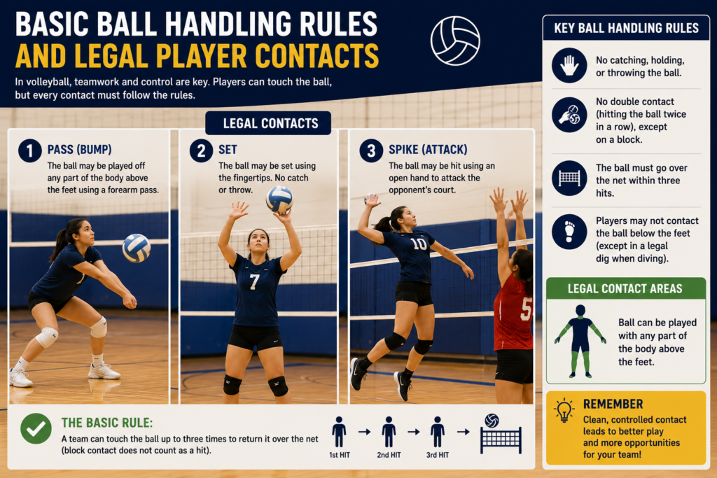 Basic Rules of Volleyball: A Complete Guide for Beginner Players ...