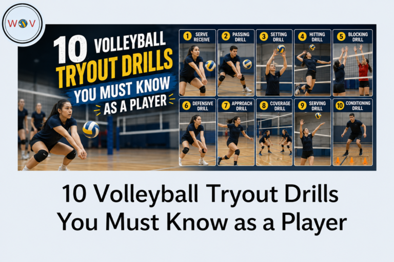 Volleyball Tryout drills