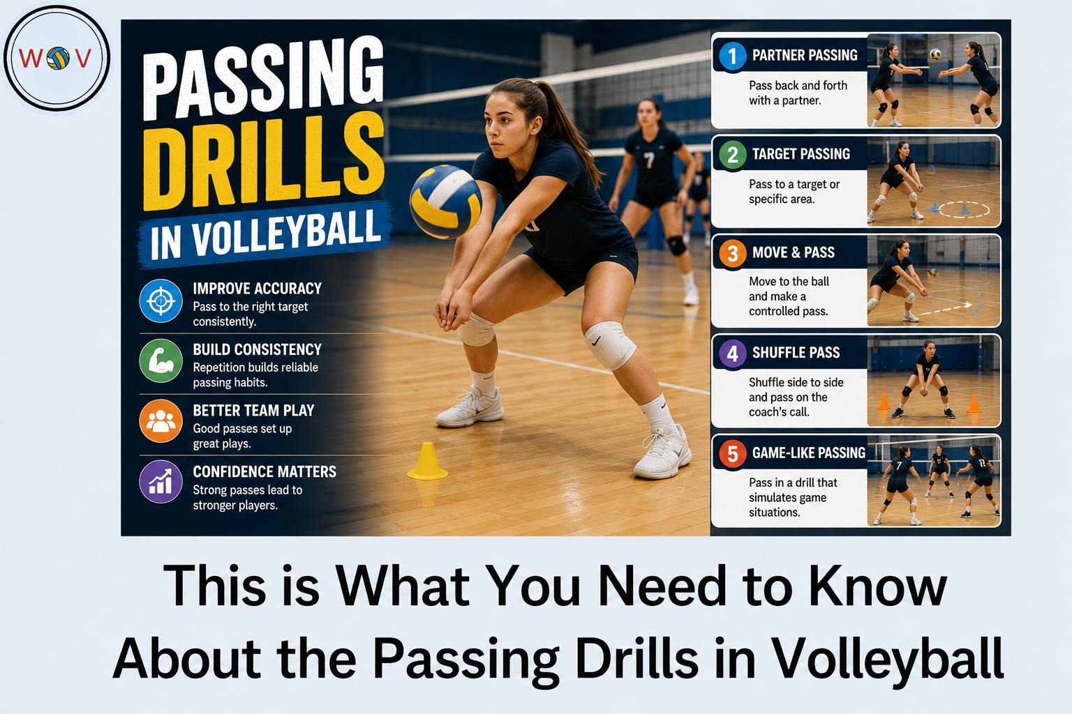Passing Drills in Volleyball